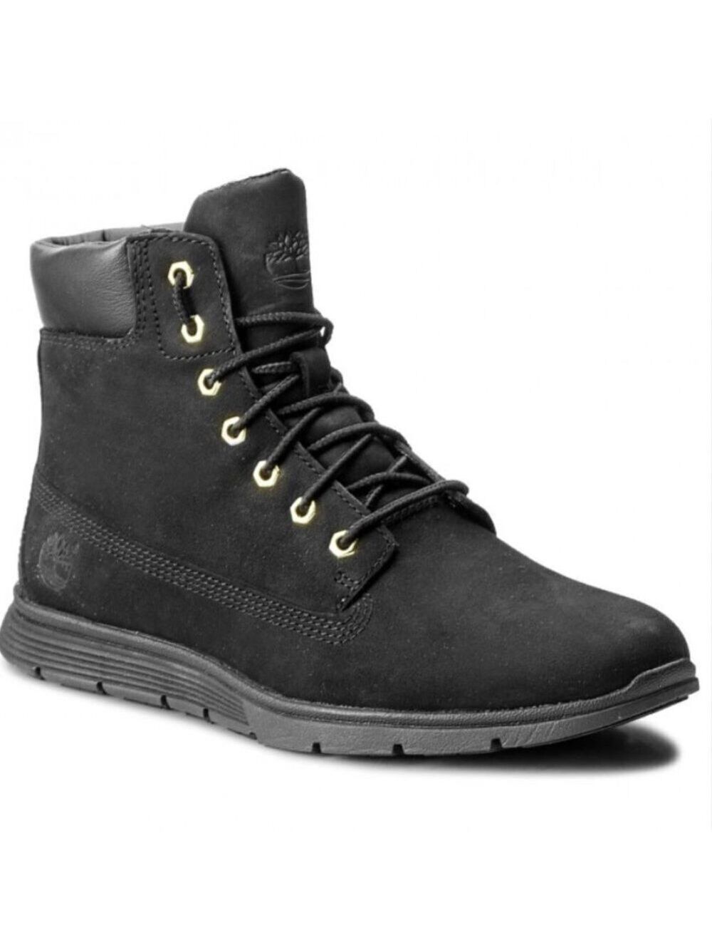 Timberland Killington 6 Inch Soft Lace Up Leather Boot Black Size 7